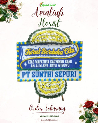 Papan Bunga Duka di Sukamerindu