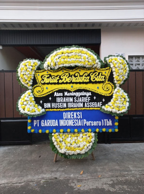 Papan Bunga Duka di Sukamerindu